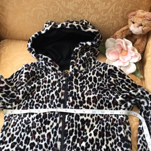 Penelope Mack Girl leopard Jacket with pockets - Picture 7 of 8